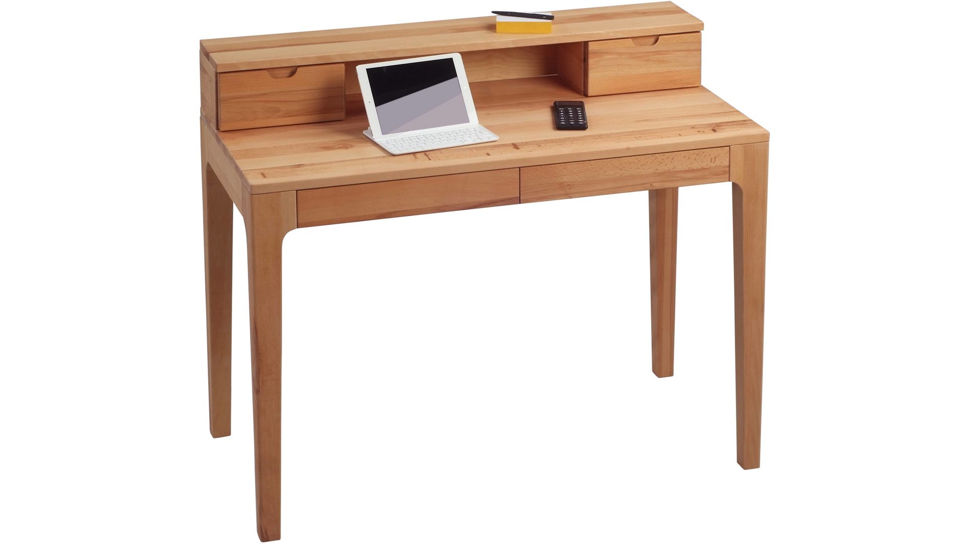 Schreibtisch als Massivholzmöbel, geölte Kernbuche – Breite ca. 110 cm,  Lamstedt, Cuxhaven, Bremerhaven