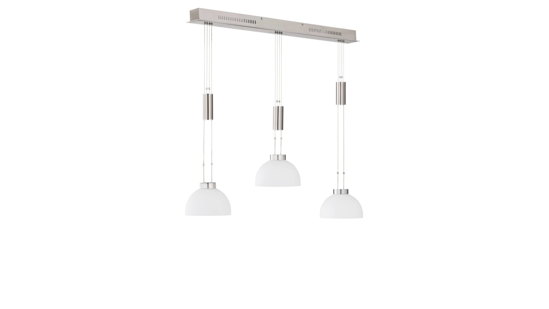 Led Pendelleuchte Shine Nickel Matt Chrom Milchglas Lange Ca 96 Cm Lamstedt Cuxhaven Bremerhaven