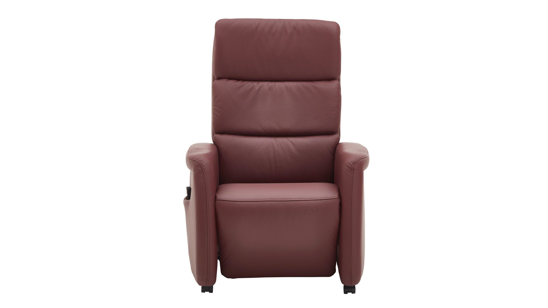 Relaxsessel Os Hu1043 Mit Aufstehhilfe Mit Federkern Brombeerfarbenes Leder Lamstedt Cuxhaven Bremerhaven
