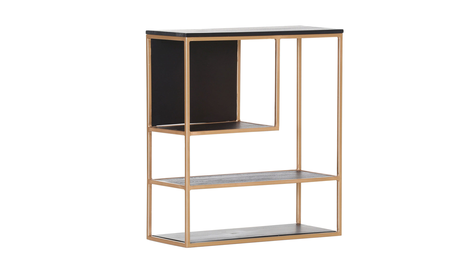 Standregal Schwarzes Holz Goldfarbenes Metall Ca 70 X 80 Cm Lamstedt Cuxhaven Bremerhaven Premium collection by home affaire regal »krystian«. mobel steffens cuxhaven bremerhaven