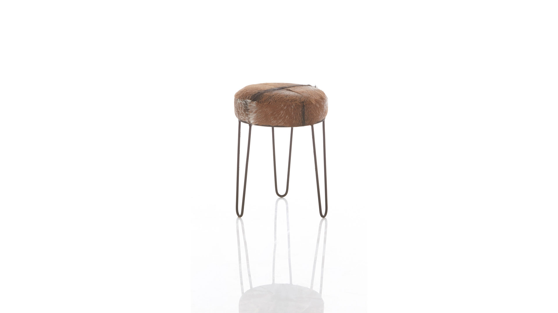 Ziegenfell Hocker