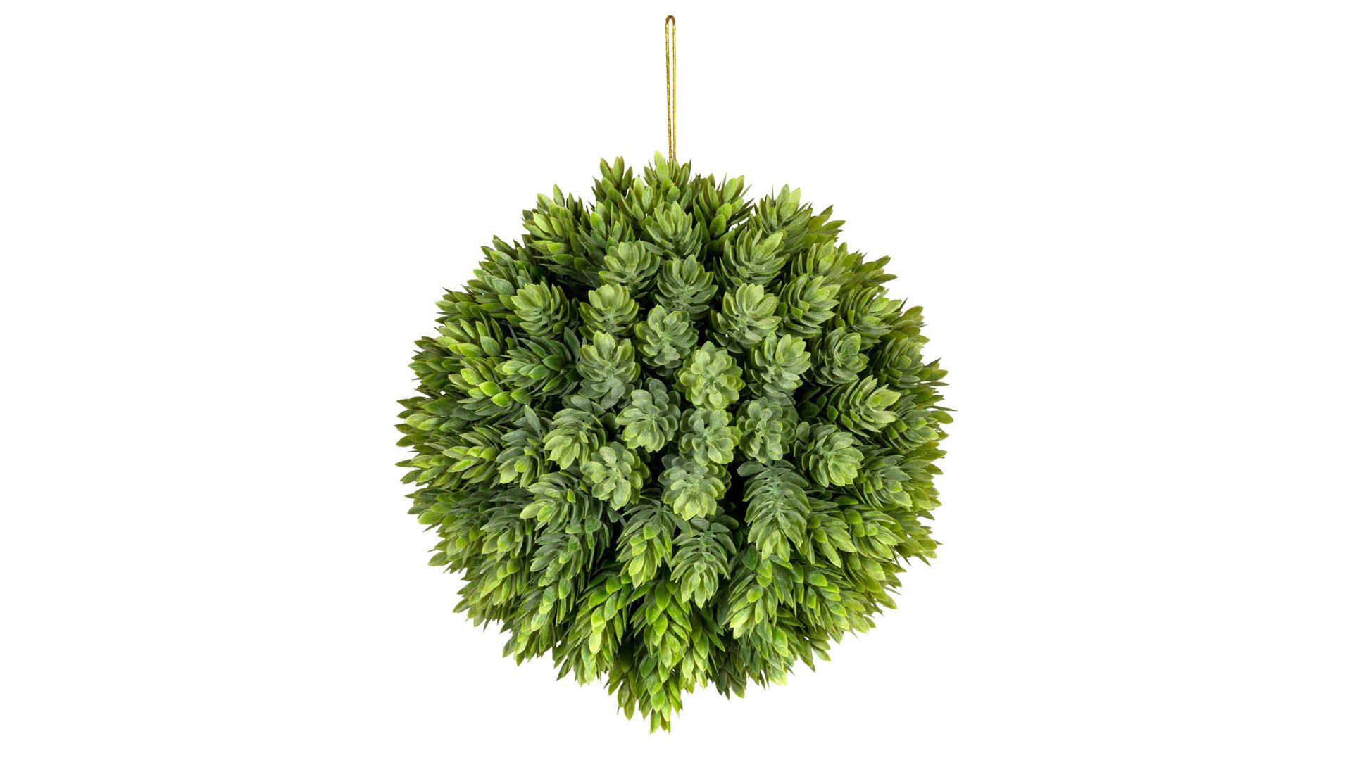 Pflanze Gasper aus Kunststoff in Grün Hopfenkugel grüner Kunststoff – Durchmesser ca. 18 cm