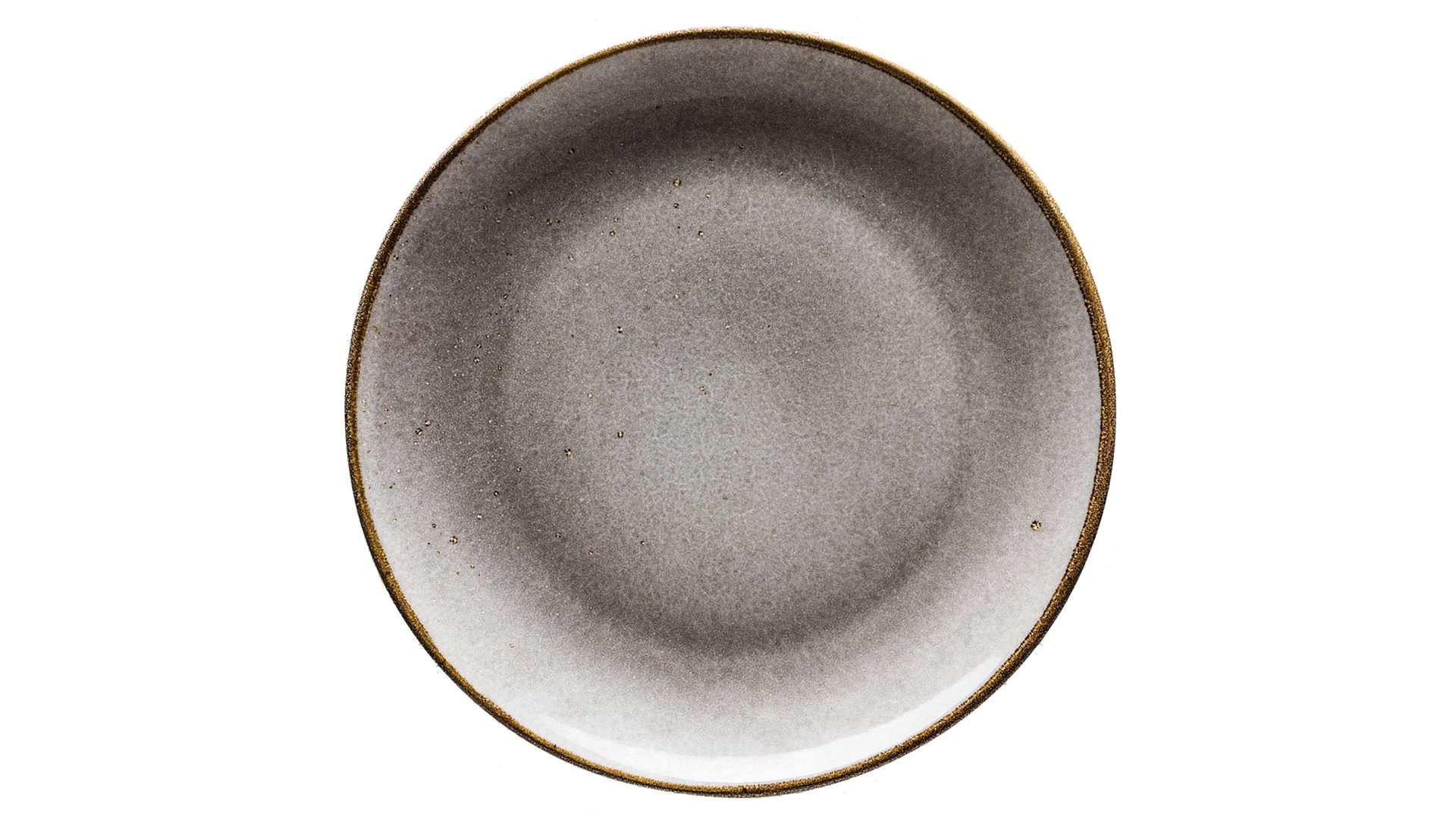 Essteller Creatable aus Steinzeug in Grau CREATABLE Nature Collection – Essteller steingraues Steinzeug – Durchmesser ca. 27 cm