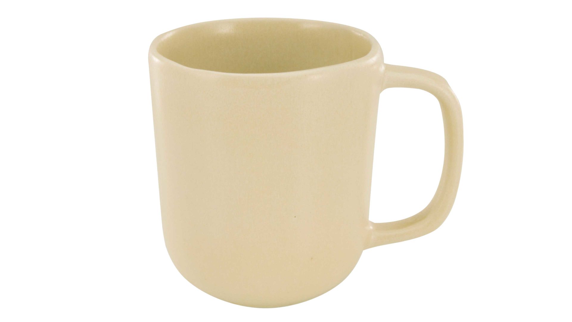 Kaffeebecher Creatable aus Steinzeug in Beige CREATABLE Pietra – Henkelbecher sandfarbenes Steinzeug – ca. 350 ml