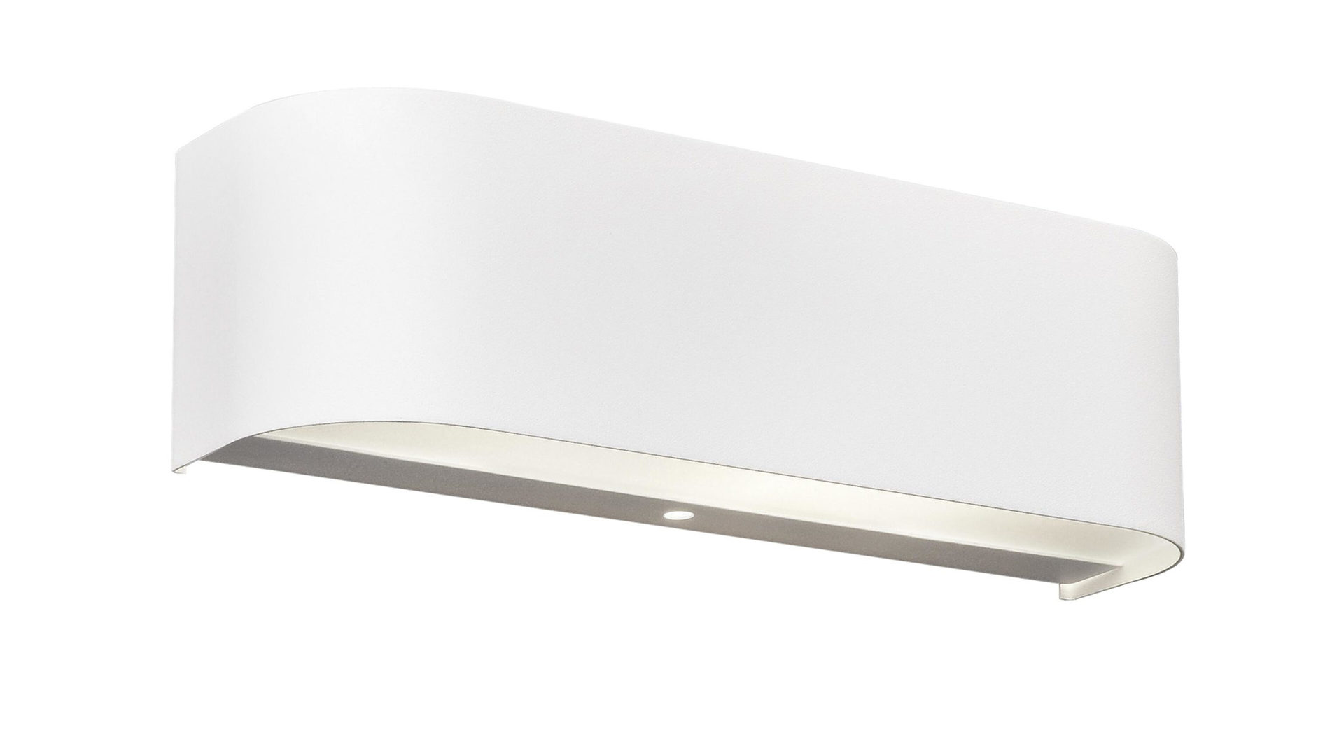 Wandleuchte Trio leuchten aus Aluminium Metall in Weiß Wandleuchte bzw. LED-Wandlampe Weiß - Länge ca. 30 cm