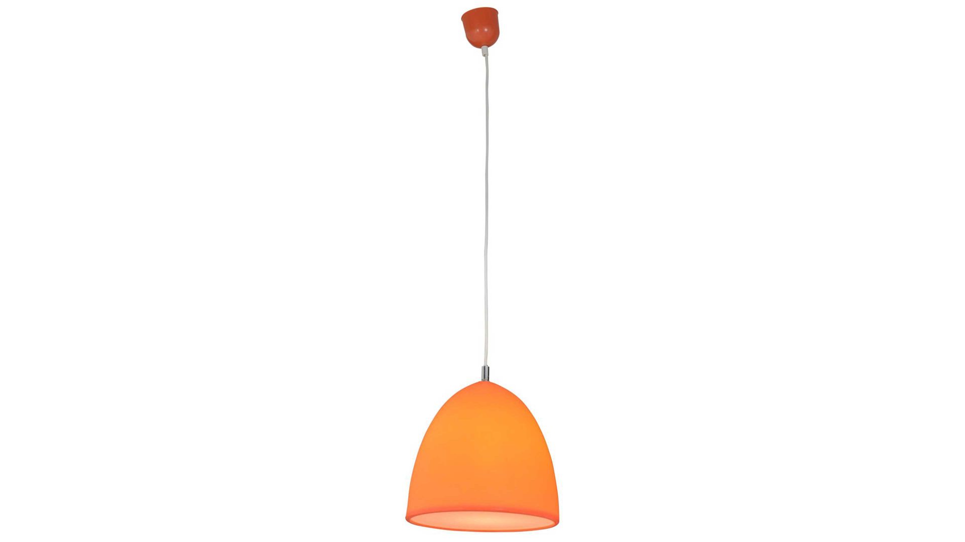 Pendelleuchte Näve aus Kunststoff in Orange näve Silikon-Pendelleuchte Fancy oranges Silikon – Durchmesser ca. 25 cm