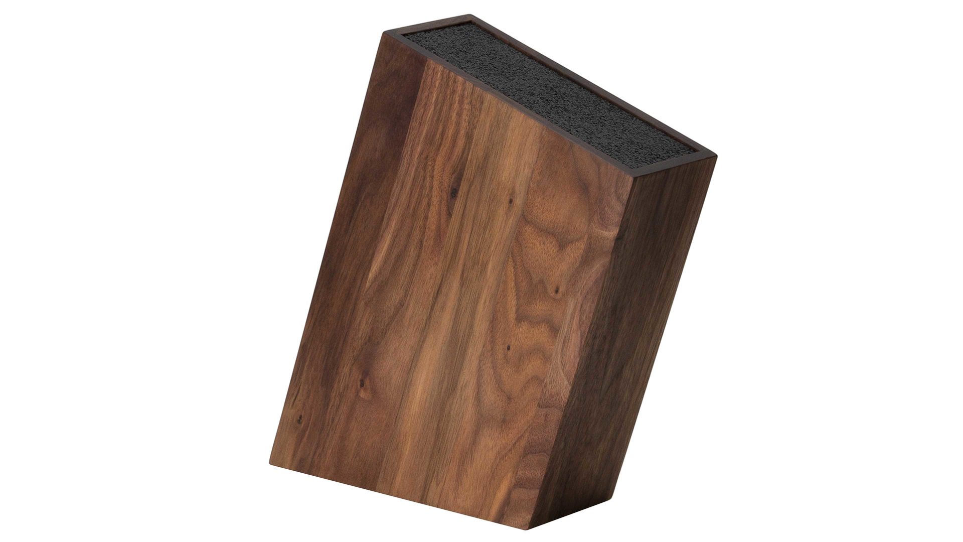 Messerblock Continenta aus Holz in Holzfarben CONTINENTA Messerblock Walnuss – ca. 29 x 19 cm