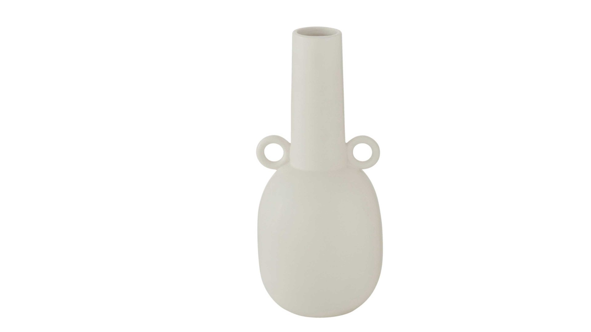 Vase Interliving BEST BUDDYS! aus Keramik in Weiß Interliving BEST BUDDYS! Vase Shonda mattweißes Steingut - Höhe ca. 30 cm