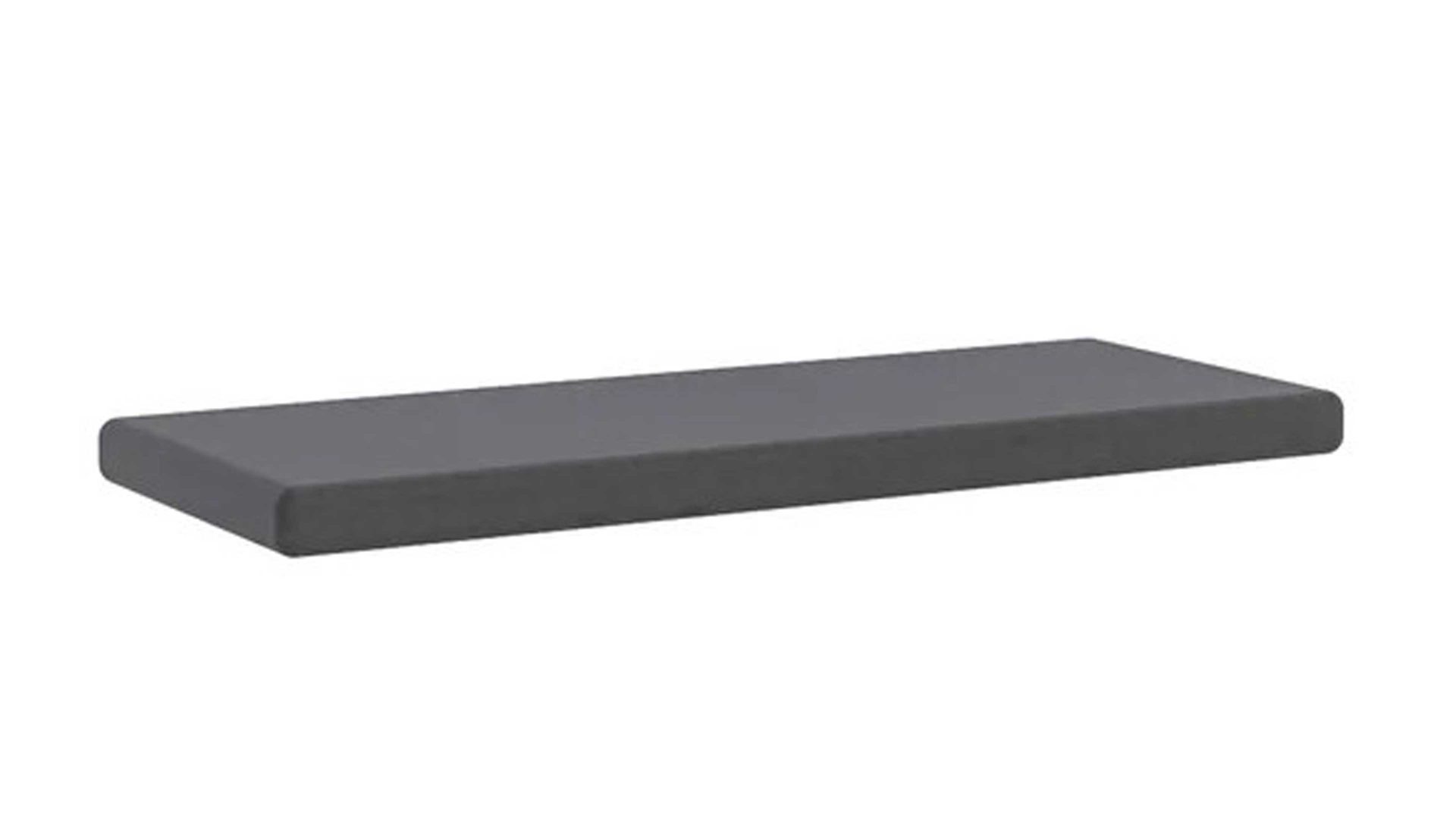 Sitzkissen Maja möbel aus Stoff in Anthrazit MAJA MÖBEL Garderoben-Sitzkissen Trend Anthrazit - Breite ca. 89 cm