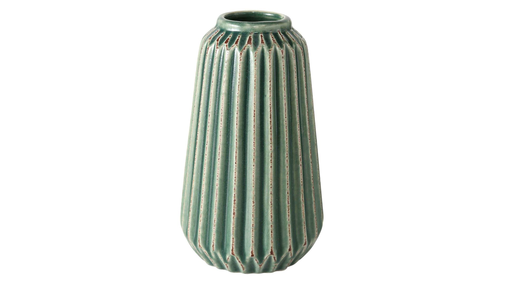 Vase Boltze aus Keramik in Grün Vase Icona grünes Steingut – Durchmesser ca. 9 cm