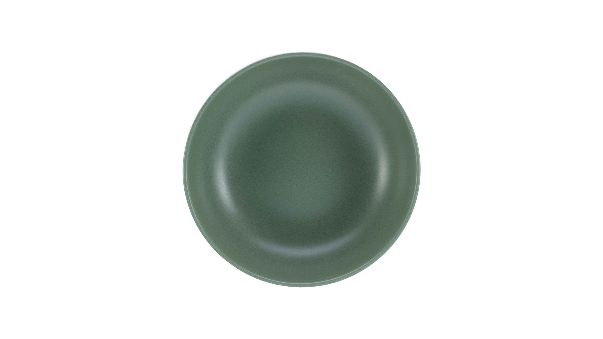 Schale Creatable aus Keramik in Grün CREATABLE Uno – Mehrzweckschale grünes Steinzeug – Durchmesser ca. 16 cm