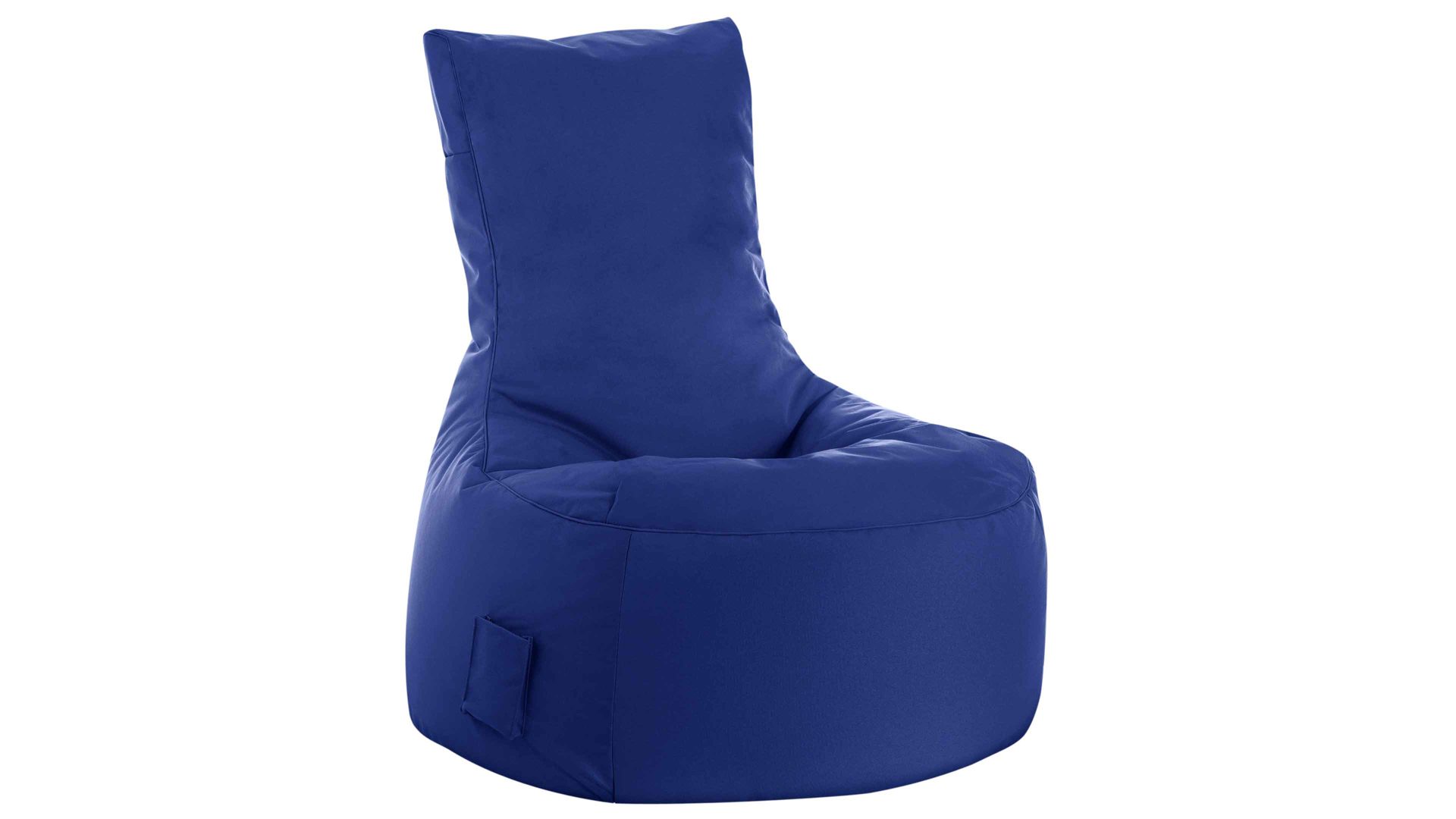 Sitzsack-Sessel Magma sitting point aus Kunstfaser in Blau SITTING POINT Sitzsack-Sessel swing scuba® dunkelblaue Kunstfaser - ca. 95 x 90 x 65 cm