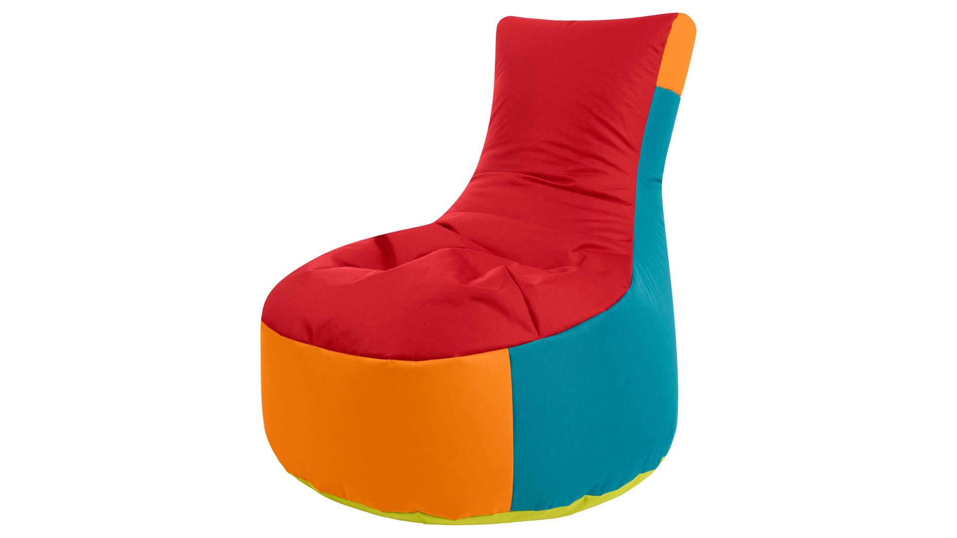 Sitzsack-Sessel Magma sitting point aus Kunstfaser in Mehrfarbig SITTING POINT Sitzsack-Sessel swing harlekin brava® bunte Kunstfaser - ca. 300 Liter