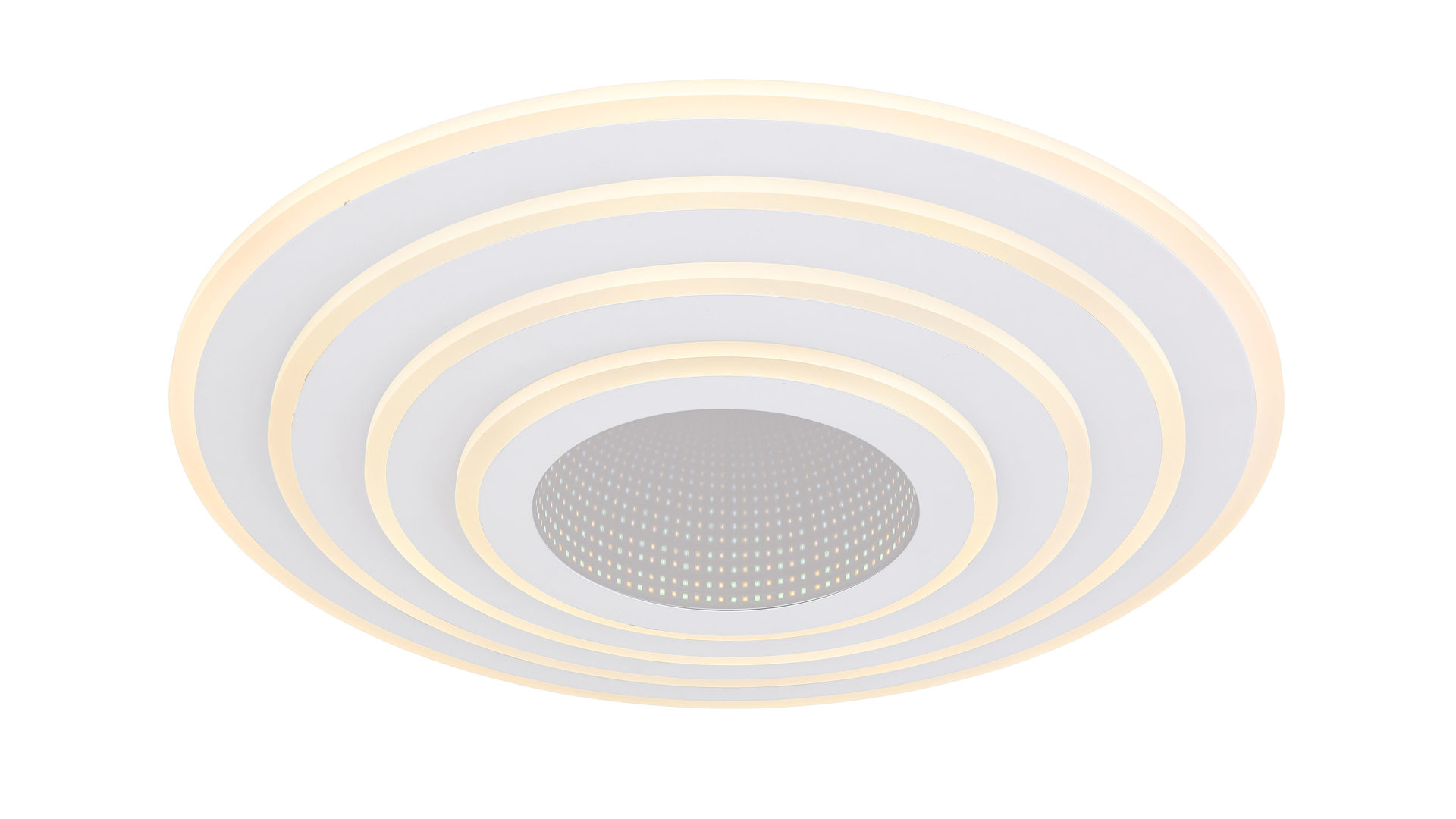 Deckenleuchte Globo lighting aus Metall in Weiß GLOBO Deckenleuchte  Jocelyn weiß - rund -  Durchmesser ca. 50 cm