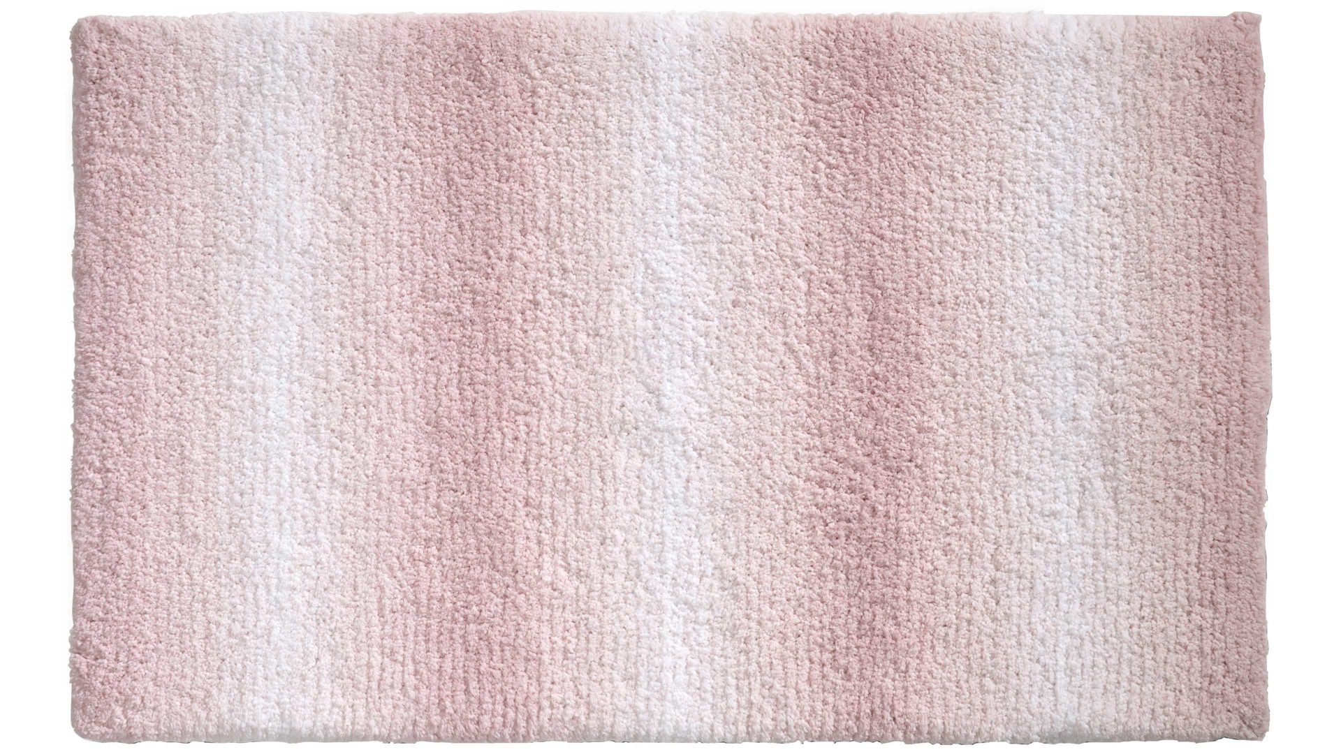 Badematte / Badeteppich Kela | keck & lang aus Kunstfaser in Rosa kela Badematte Ombre Altrosa - ca. 120 x 70 cm