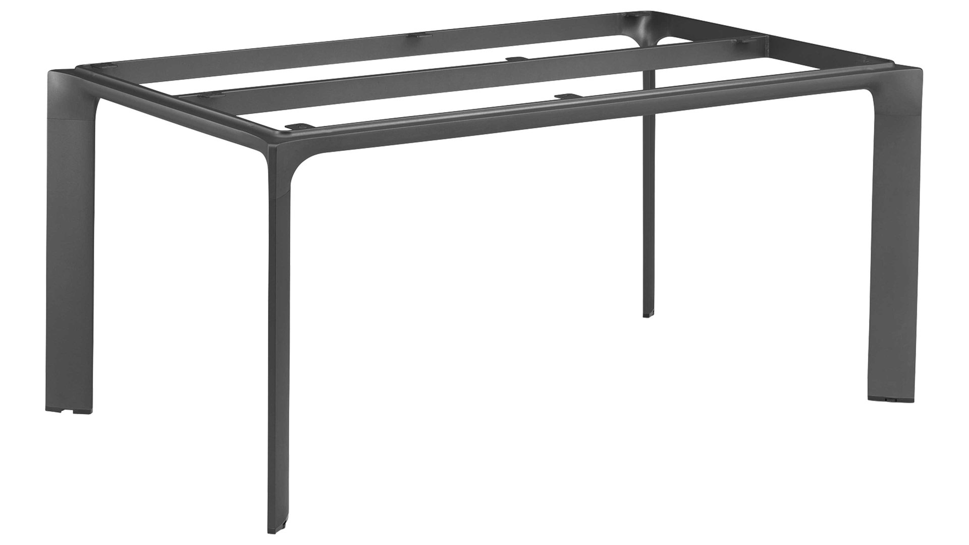 Tischgestell Kettler aus Metall in Anthrazit KETTLER Tischgestell Diamond anthrazitfarbenes Aluminium - ca. 160 x 95 cm