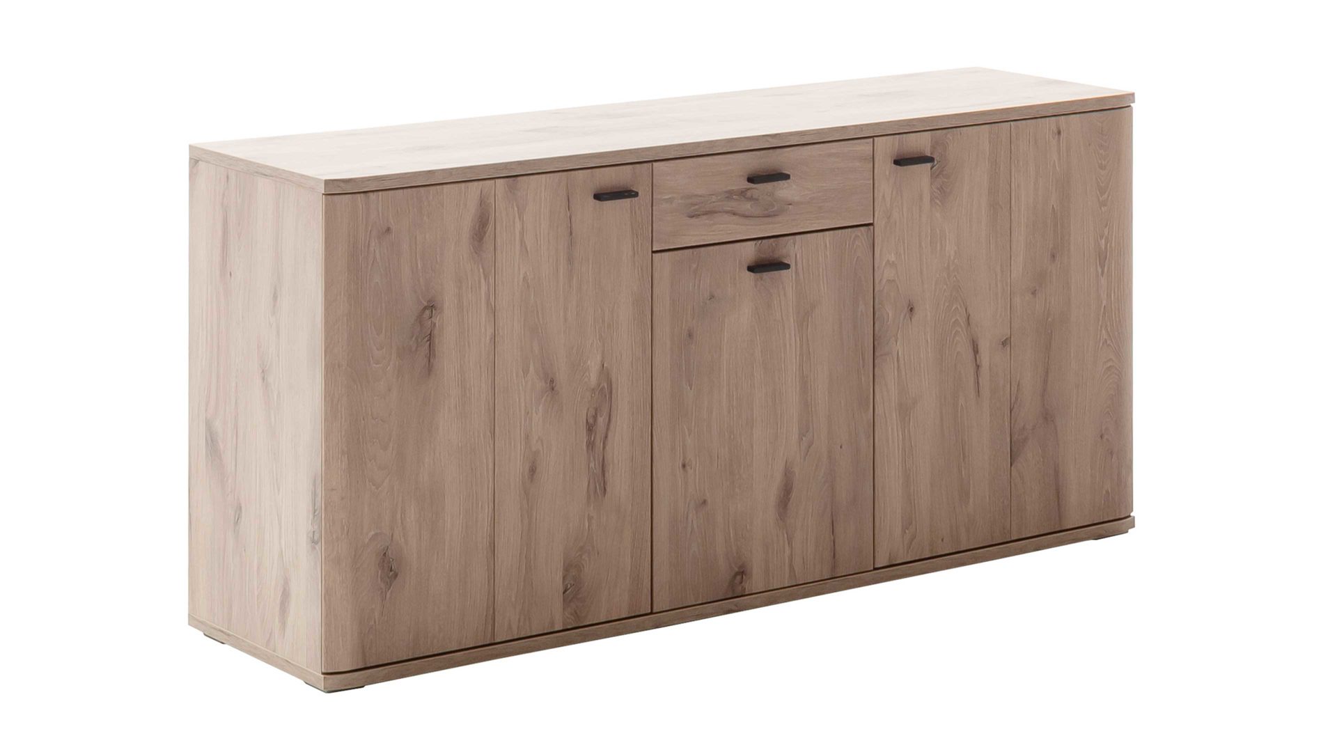 Sideboard Mca furniture aus Holz in Holzfarben Wohnprogramm Prato - Sideboard Viking Oak - Breite ca. 149 cm