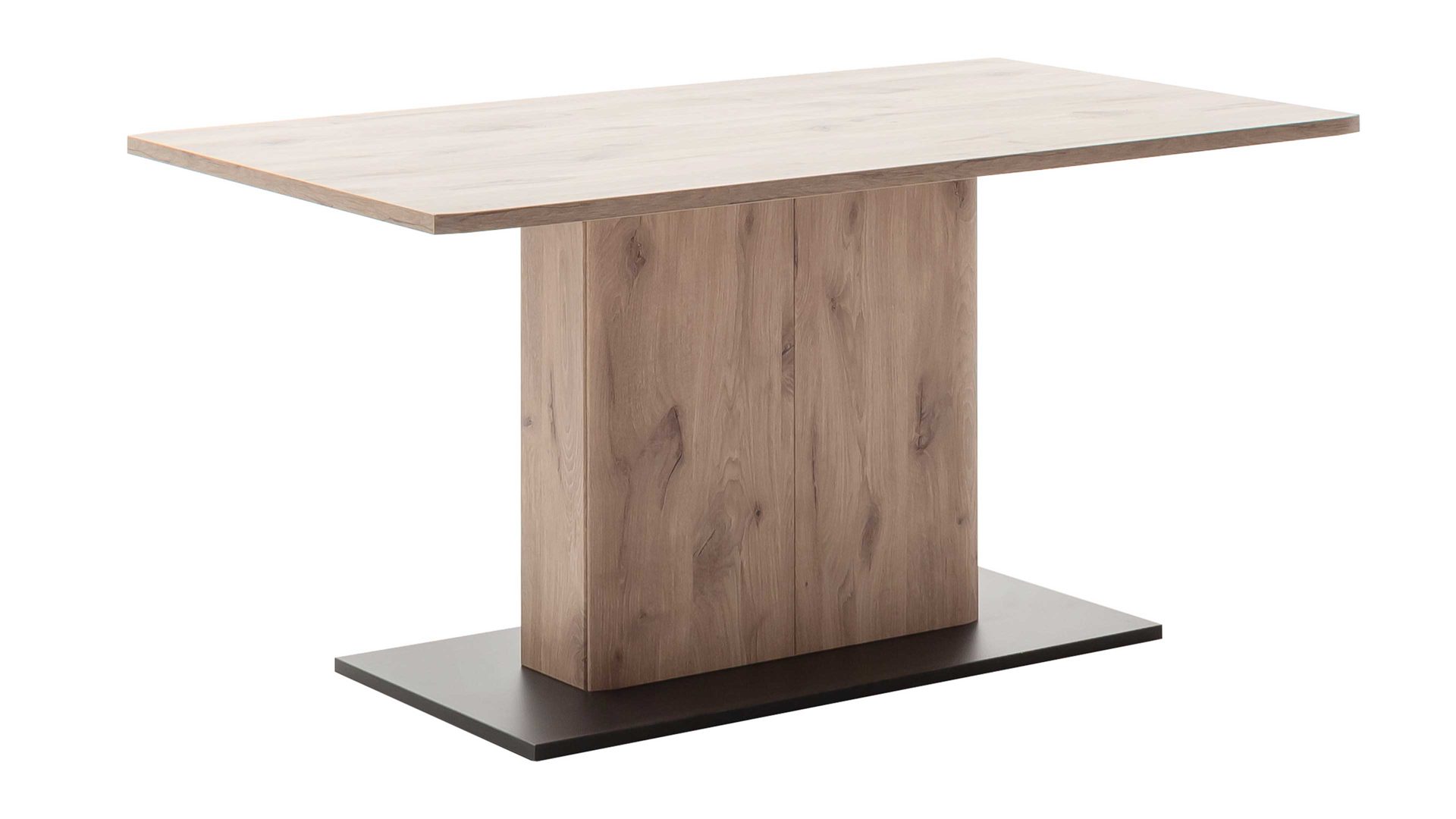 Esstisch Mca furniture aus Holz in Holzfarben Wohnprogramm Prato - Esstisch Viking Oak & Anthrazit - Breite ca. 160 cm