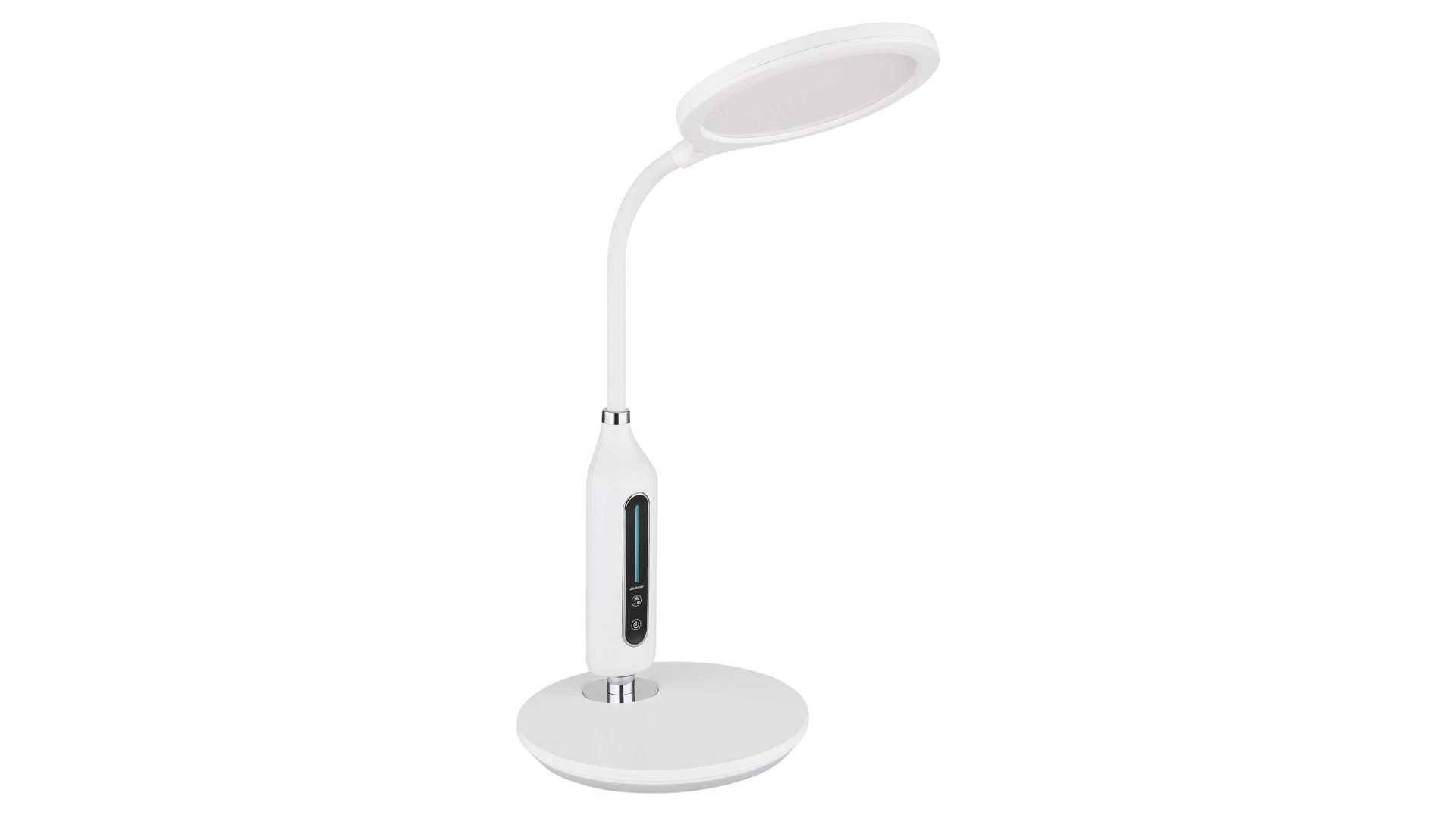 Schreibtischleuchte Globo lighting aus Kunststoff in Weiß GLOBO Lampen Serie Fruggy - Schreibtischleuchte weißes Silikon - Höhe ca. 41 cm