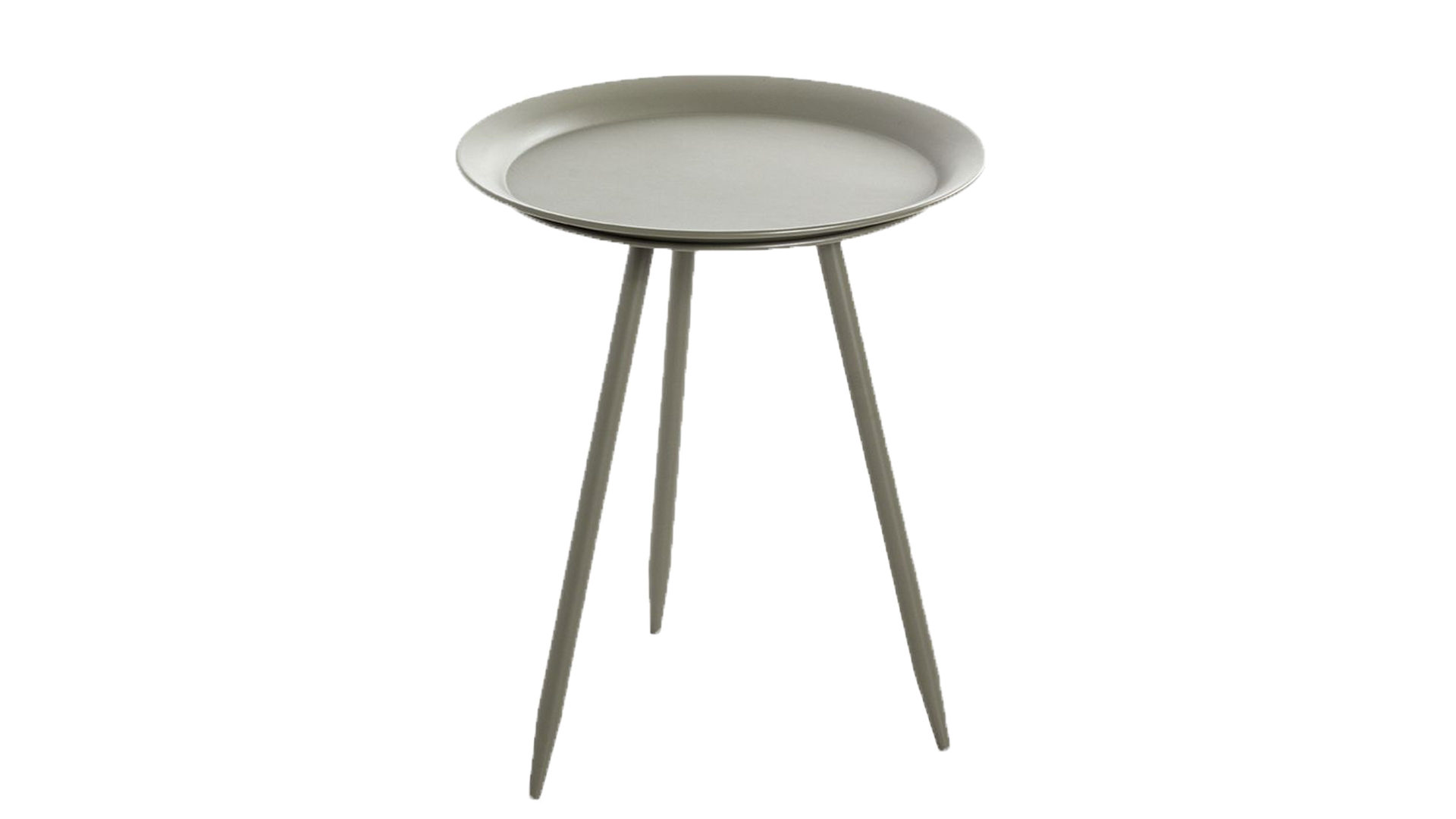 Beistelltisch Haku aus Metall in Grün Beistelltisch Höhe ca. 47 cm - Grün