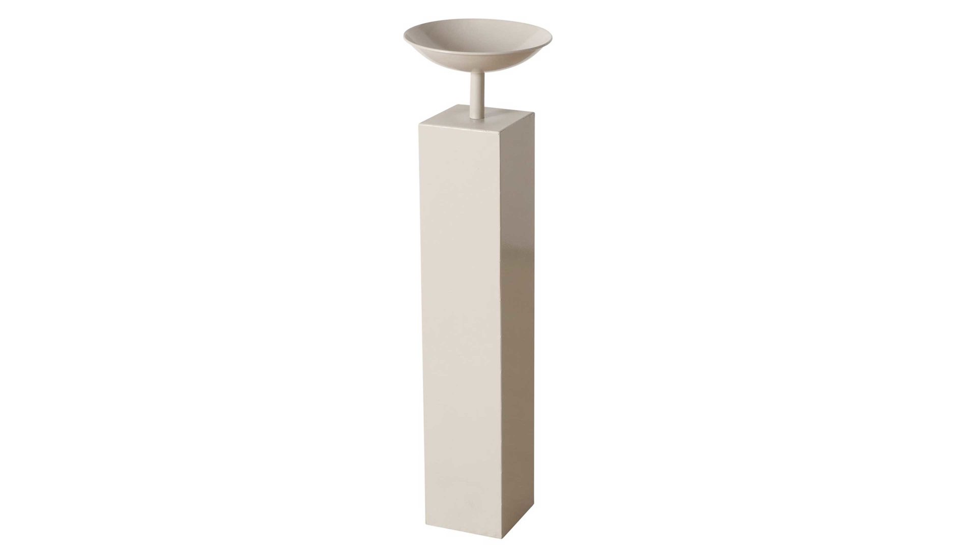 Dekoschale Boltze aus Metall in Beige Dekoschale Kiana beiges Metall - Höhe ca. 100 cm