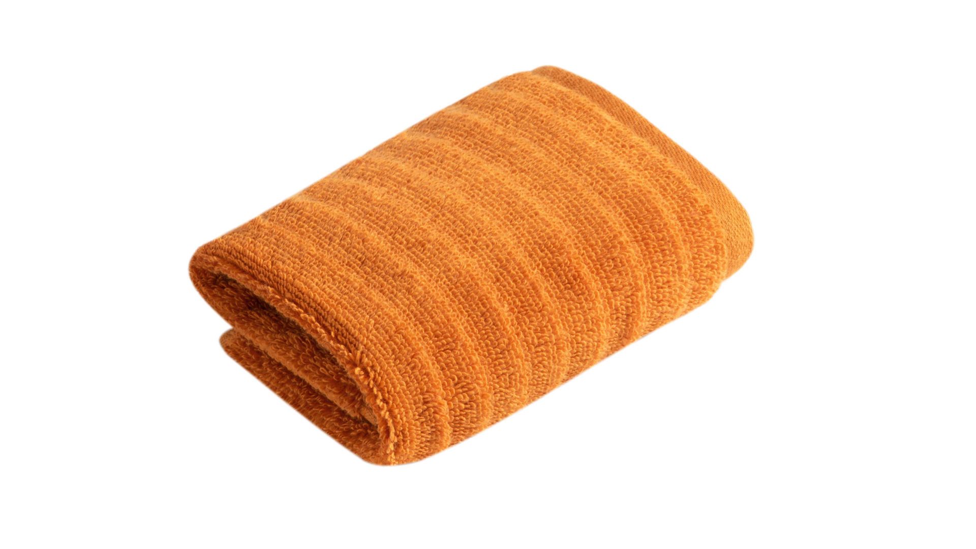 Seiftuch Vossen aus Naturfaser in Orange VOSSEN® Frottee-Serie Mystic - Seiftuch fuchsfarbene Baumwolle - ca. 30 x 30 cm