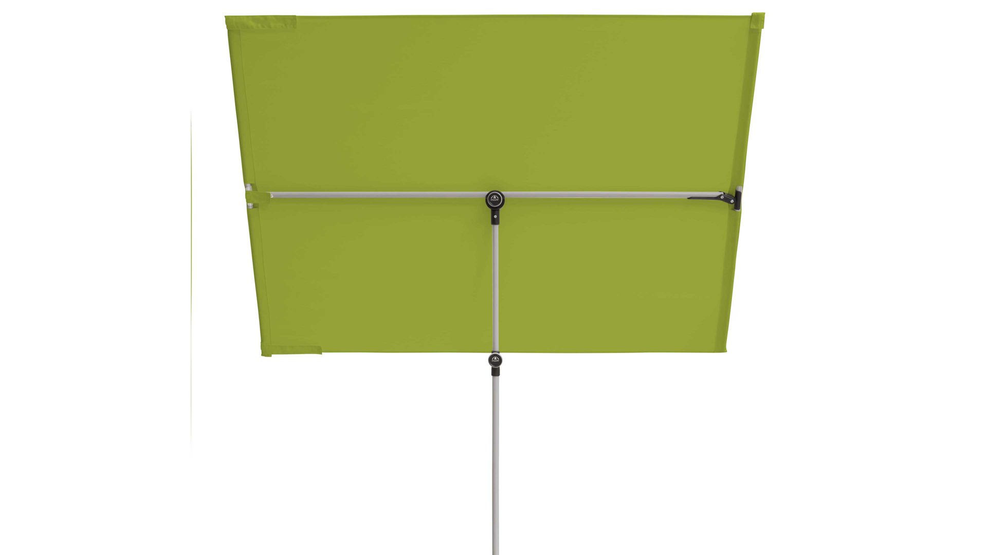 Sonnenschirm Doppler® aus Kunstfaser in Grün doppler® Sonnenschirm Active grüne Bespannung – ca. 180 x 130 cm