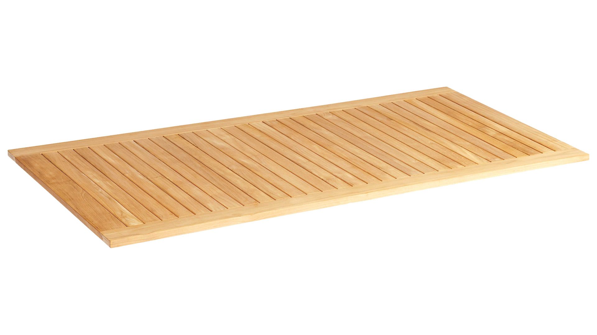 Gartentisch Sonnenpartner® | müsing aus Holz in Holzfarben Garten-Tischplatte Pure Teakholz - ca. 160 x 90 cm