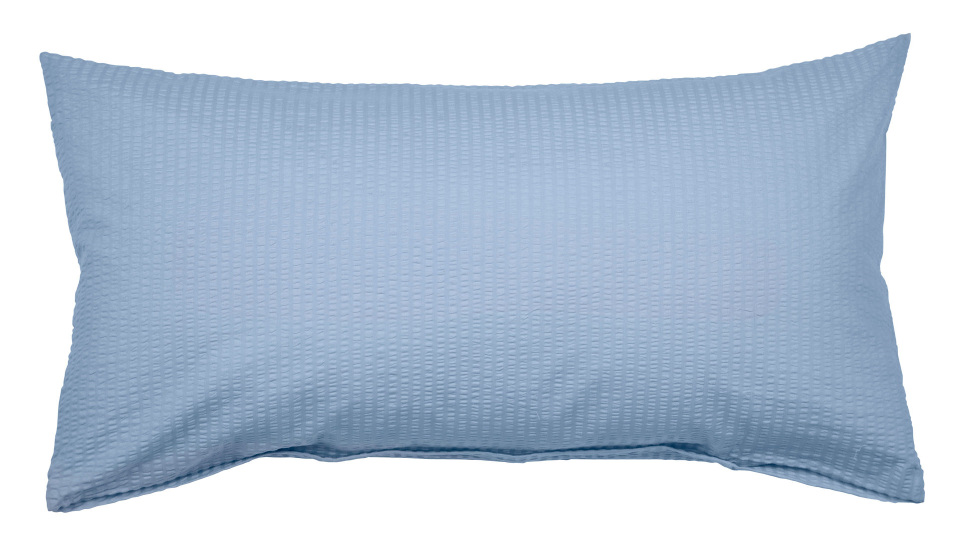 Kissenbezug /-hülle Janine® aus Naturfaser in Mittelblau Janine® Kissenbezug Perlblau – ca. 40 x 80 cm