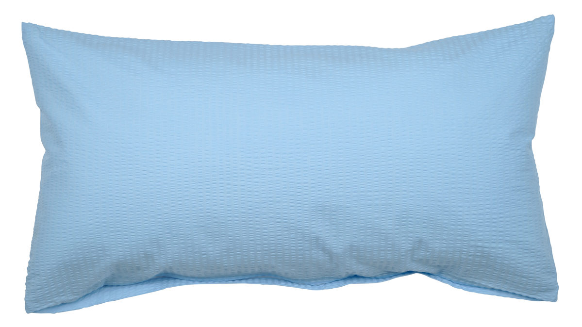 Kissenbezug /-hülle Janine® aus Naturfaser in Pastell Janine® Kissenbezug bleu – ca. 40 x 80 cm