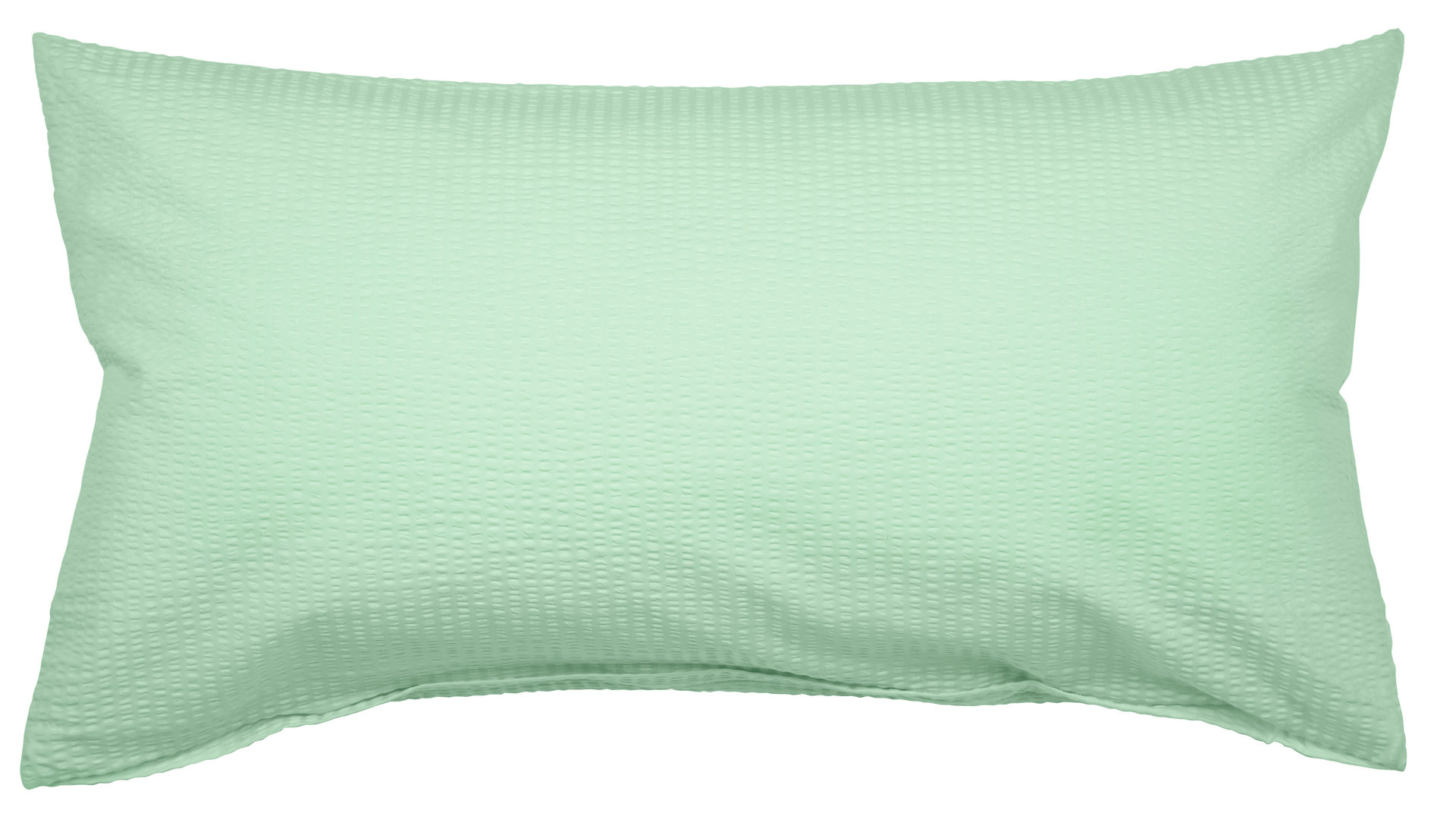 Kissenbezug /-hülle Janine® aus Naturfaser in Hellgrün Janine® Kissenbezug hellgrün – ca. 40 x 80 cm