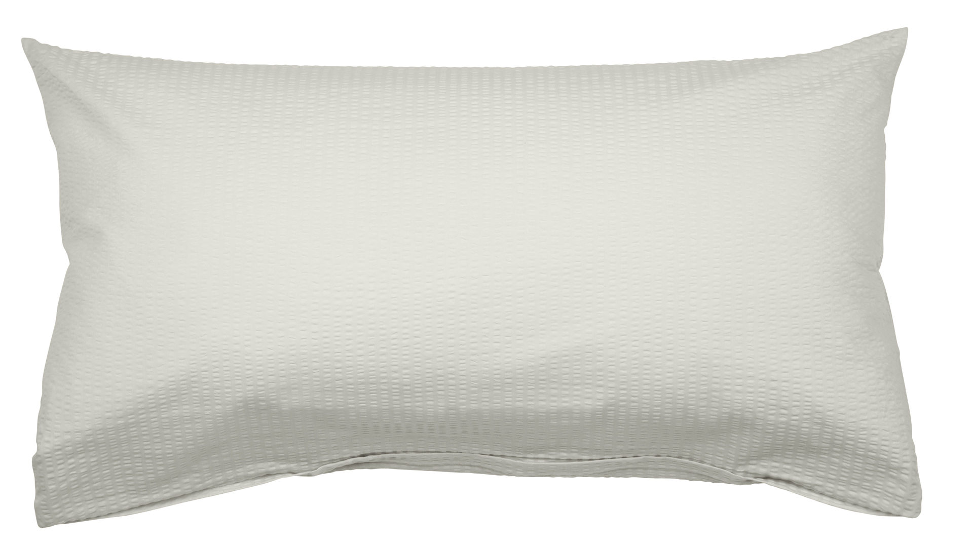 Kissenbezug /-hülle Janine® aus Naturfaser in Hellgrau Janine® Kissenbezug platin – ca. 40 x 80 cm