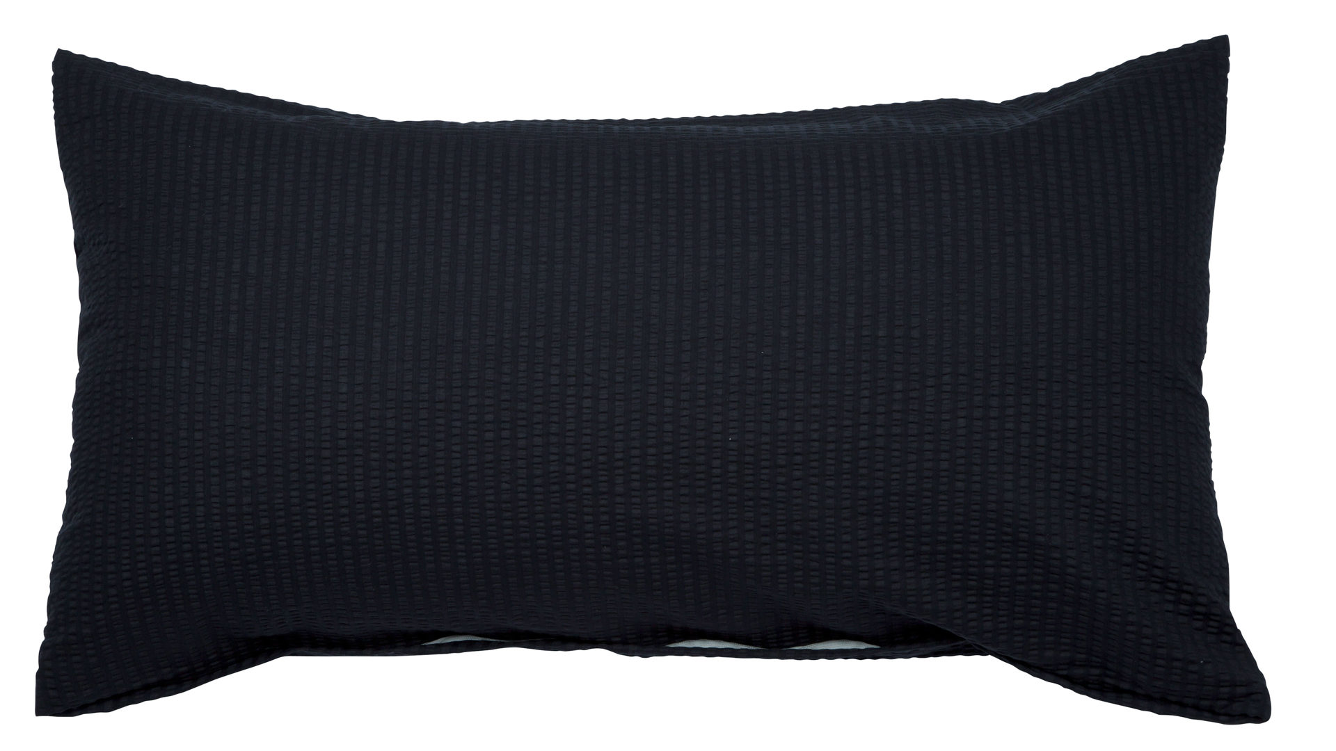 Kissenbezug /-hülle Janine® aus Naturfaser in Schwarz Janine® Kissenbezug schwarz – ca. 40 x 80 cm