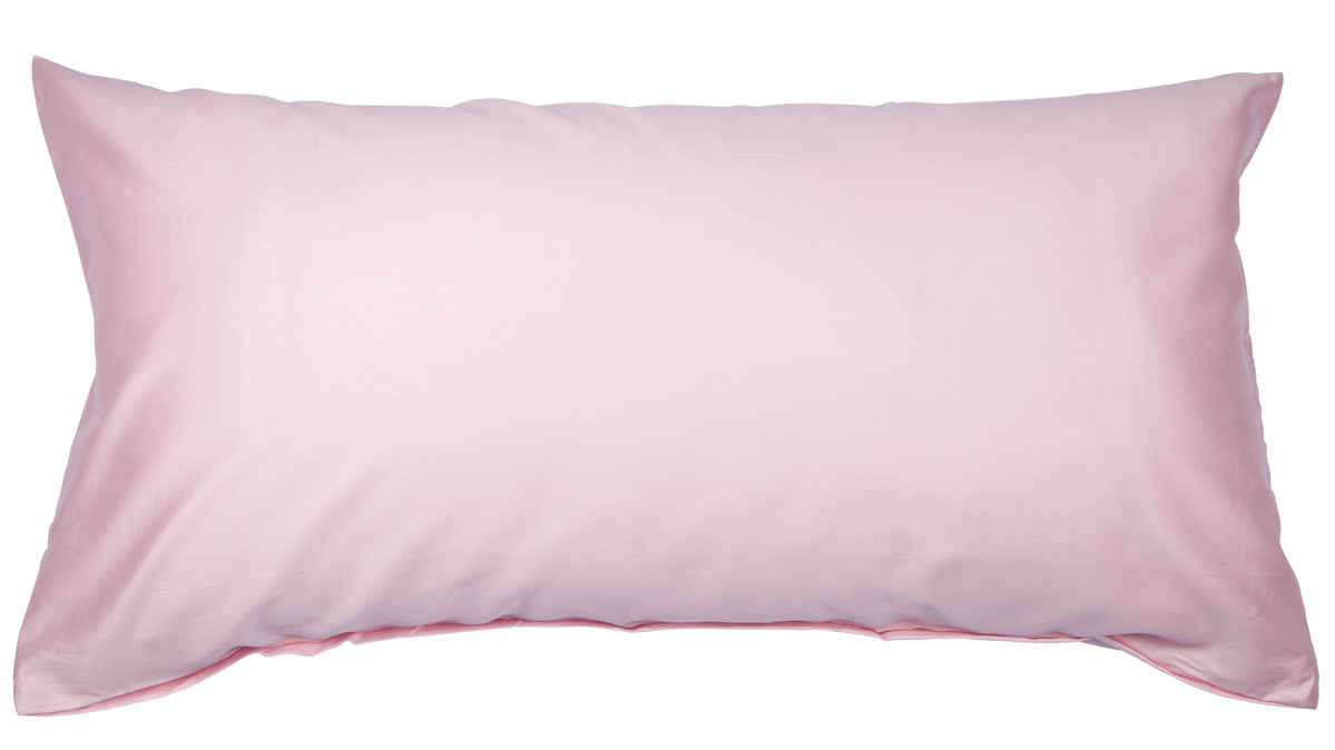 Kissenbezug /-hülle Janine® aus Naturfaser in Rosa Janine® Kissenbezug Rosa - ca. 40 x 80 cm