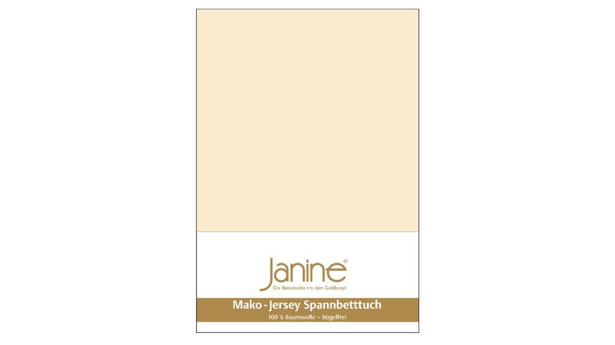 Spannbettlaken Janine aus Stoff in Offwhite Janine® Spannbettlaken Leinen - ca. 100 x 200 cm