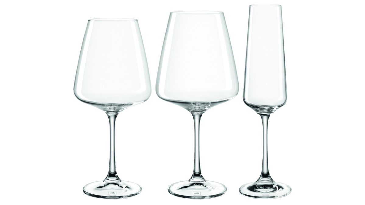 Glas-Set Leonardo | glaskoch aus Glas in Transparent LEONARDO Paladino - Kelchglas-Set TEQTON®-Kristallglas – zwölfteilig