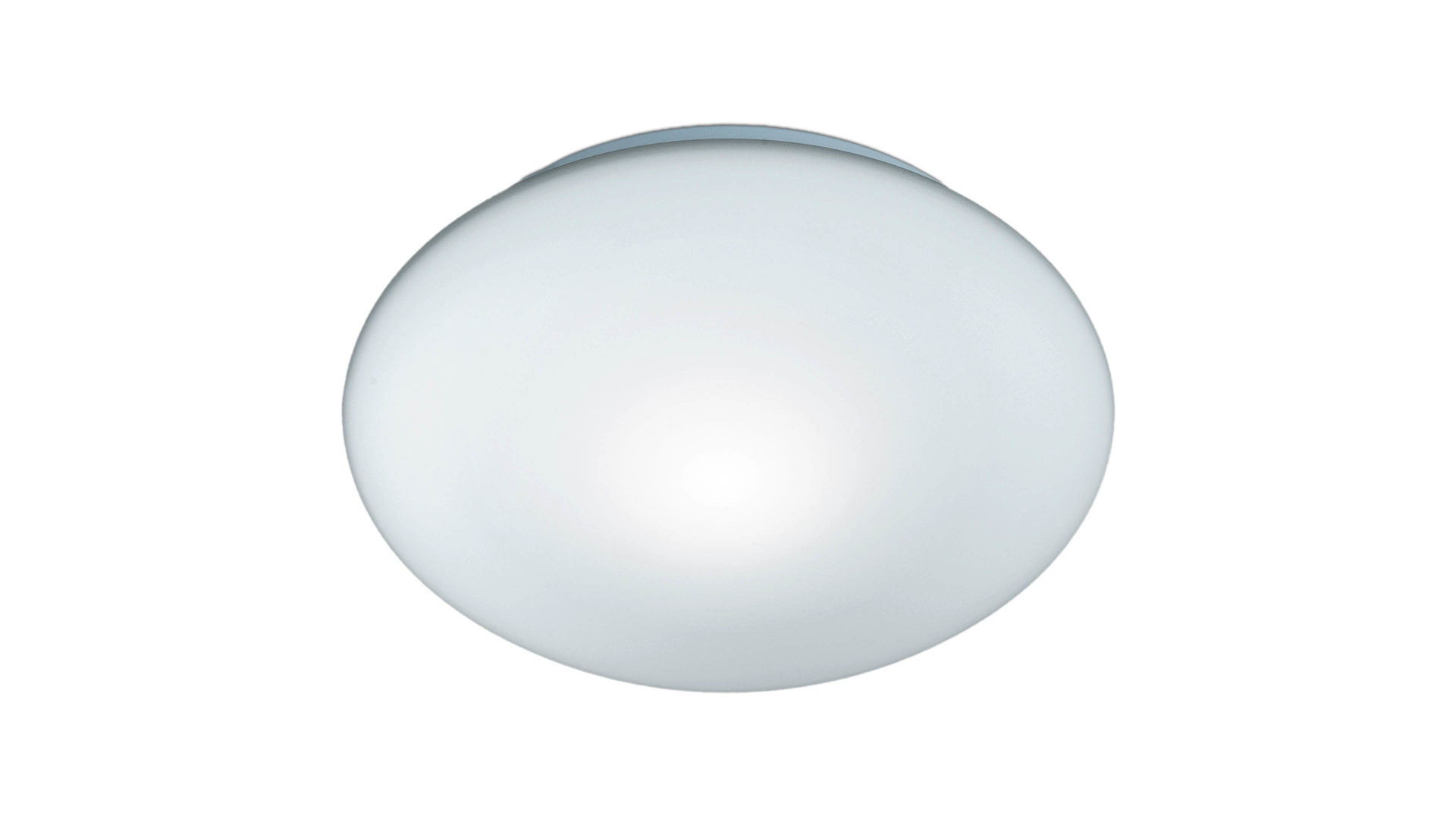 Deckenleuchte Fh fischer & honsel aus Glas in Weiß FH Deckenleuchte Pur für Ihre Wohnaccessoires Opalglas - Durchmesser ca. 25 cm