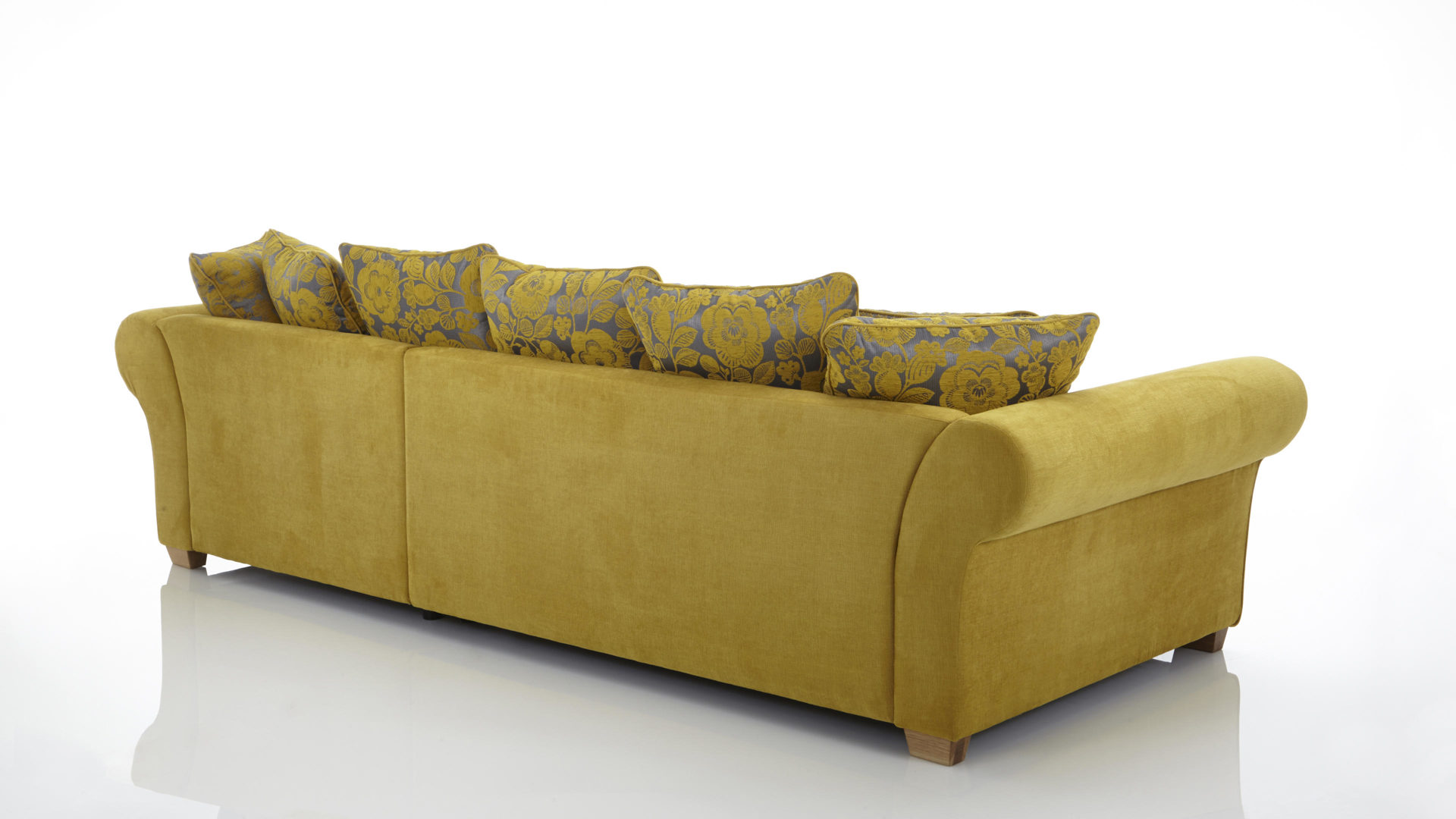 Ecksofa im Landhausstil als Polstermöbel mit Federkern ... Ecksofa im Landhausstil als Polstermöbel mit Federkern ...
