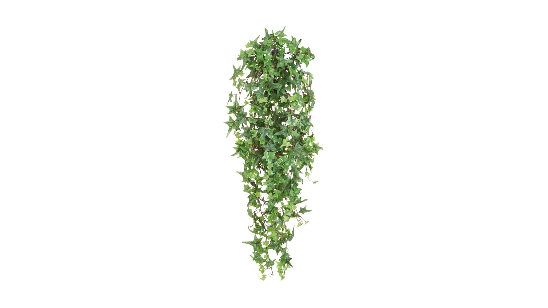 Pflanze Gasper aus Kunststoff in Grün Pitsburgh-Efeu künstliche Hängepflanze - ca. 120 cm hoch