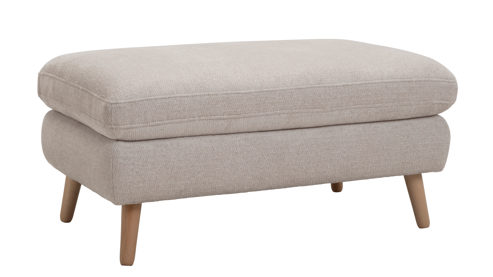 Hocker Gutmann factory® aus Stoff in Beige Hocker Carpino naturfarbener Bezug 399.75 - ca. 100 x 60 cm