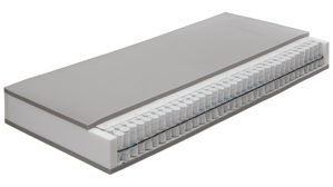 Federkernmatratze Interliving aus Stoff in Weiß Interliving Matratze Medikontur 1931 Taschenfederkern, H2 – Liegefläche ca. 90 x 200 cm