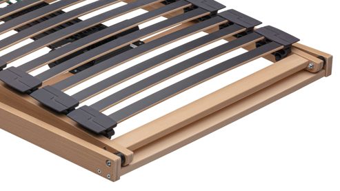 Lattenrost Interliving aus Holz in Holzfarben Interliving Lattenrost Serie1952 mit Reflux-Verstellung motorisch mit Handschalter – Liegefläche ca. 80 x 200 cm