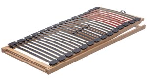 Lattenrost Interliving aus Holz in Holzfarben Interliving Lattenrost Serie 1952 manuelle Verstellung mit Refluxfunktion Reflux-Verstellung – Liegefläche ca. 90 x 200 cm