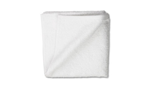 Handtuch Kela | keck & lang aus Naturfaser in Weiß Handtuchserie Ladessa - Handtuch schneeweiße Baumwolle - ca. 50 x 100 cm