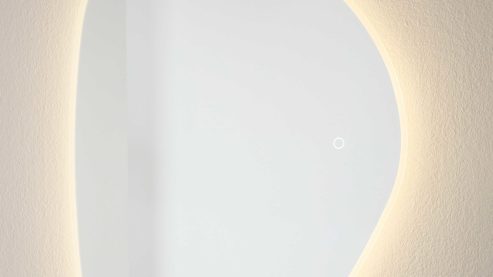 Spiegel Interliving aus Spiegel in Transparent Interliving Bad Serie 3715 - Spiegel mit LED-Beleuchtung ca. 60 x 90 cm