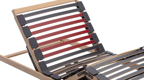 Lattenrost Interliving aus Holz in Holzfarben Interliving Lattenrost Serie 1952 - V6286 dreifach motorisch mit Funk-Fernbedienung – Liegefläche ca. 90 x 200 cm