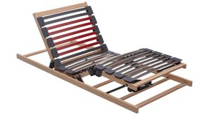 Lattenrost Interliving aus Holz in Holzfarben Interliving Lattenrost Serie 1952 - Smartrahmen mit Funk-Fernbedienung zweifach motorisch mit Funk-Fernbedienung – Liegefläche ca. 90 x 200 cm