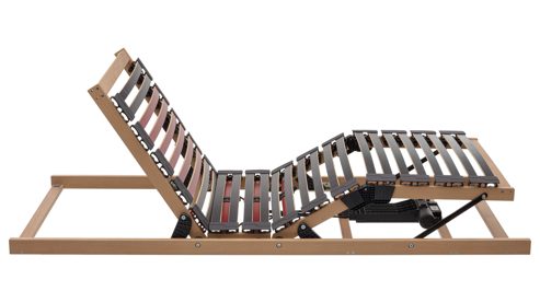 Lattenrost Interliving aus Holz in Holzfarben Interliving Lattenrost Serie 1952 - V6289 Smart zweifach motorisch mit Funk-Fernbedienung – Liegefläche ca. 90 x 200 cm