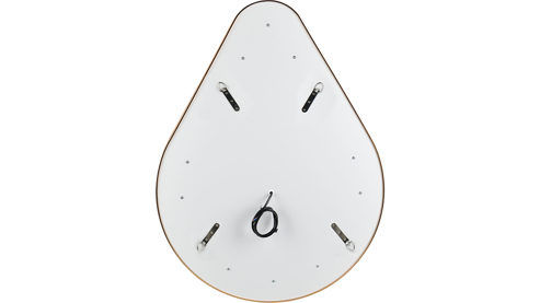 Spiegel Mirrors and more aus Spiegel in Gold Rahmenspiegel Frederike Gold - ca. 60 x 80 cm, mit Beleuchtung