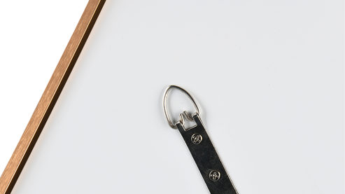 Spiegel Mirrors and more aus Spiegel in Gold Rahmenspiegel Frederike Gold - ca. 60 x 80 cm, mit Beleuchtung